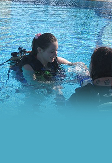 Scuba diving at Ilios Dive Club in Hurghada, Red Sea, Egypt.