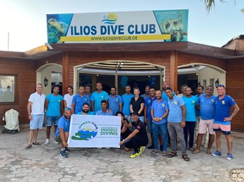 Ilios Dive Club hat die Green Fins-Zertifizierung erhalten!